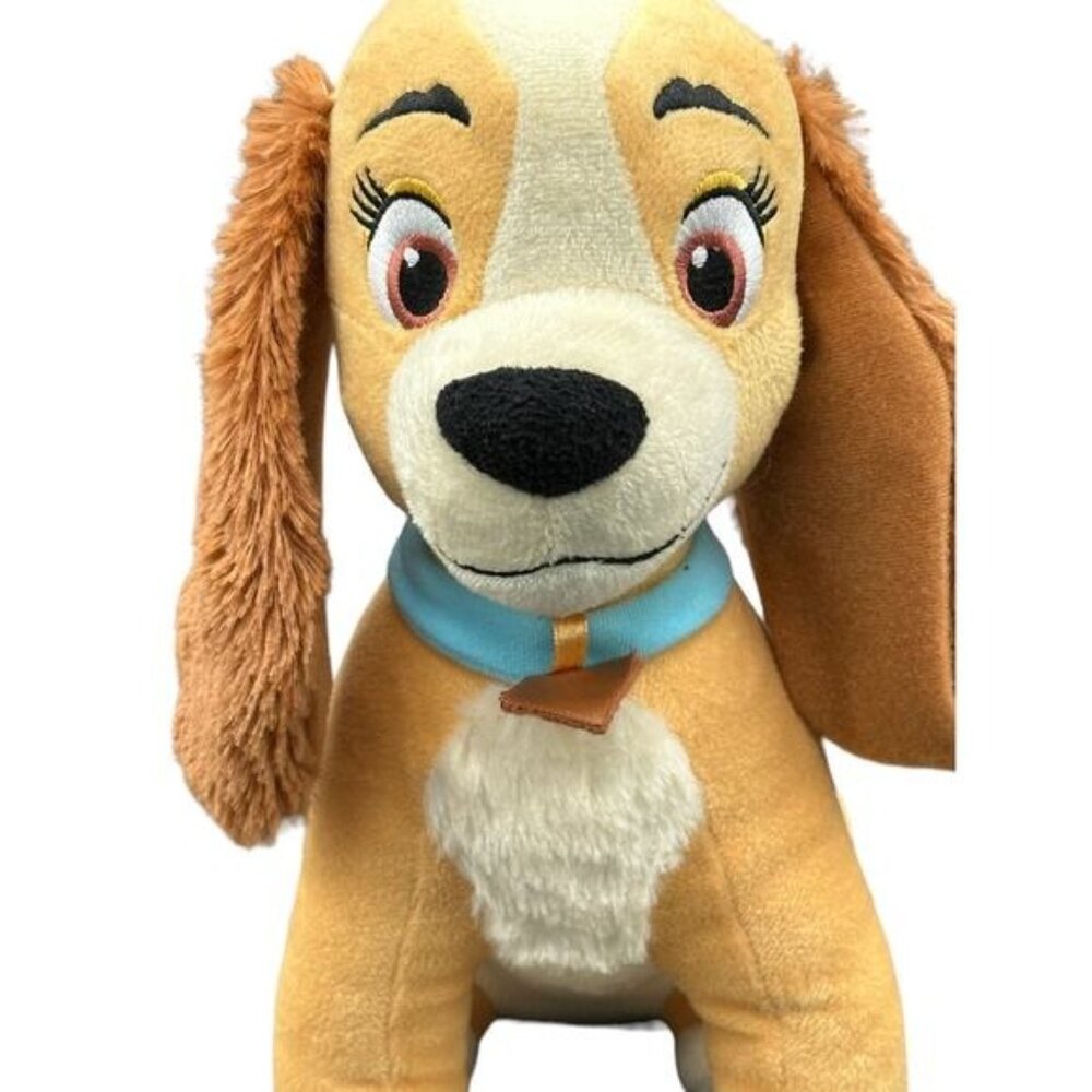 Disney Lady and the Tramp Lady Plush Stuffed Animal 11"